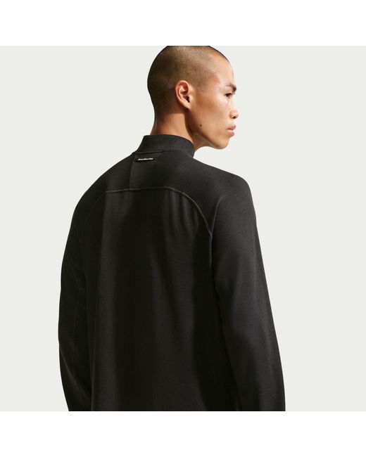 Nike Black Acg Dri-Fit Mid-Layer 1/4-Zip Trail Running Top for men