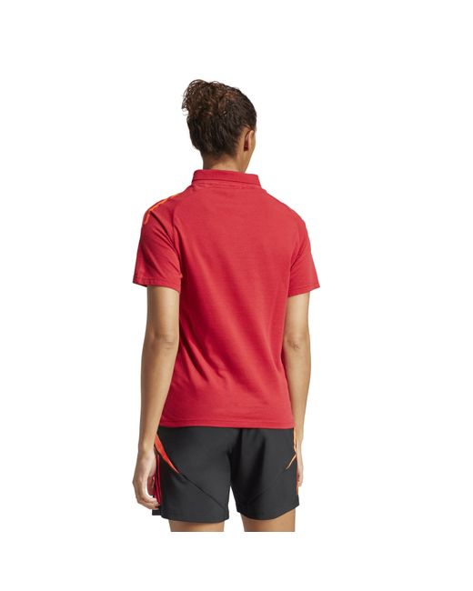 Adidas Tiro24 Collared Neck Short Sleeve Polo Shirt