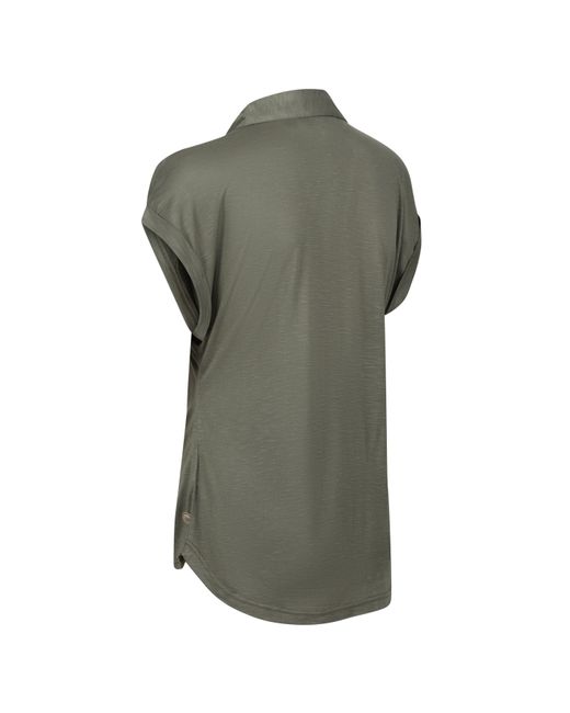 Regatta Green Lupine Short Sleeve Polo Shirt