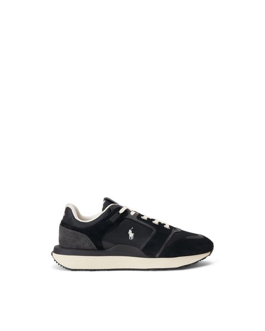 Polo Ralph Lauren Black Train 89 Low-Top Trainers for men