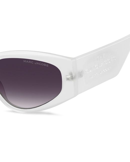 Marc Jacobs Purple Round Sunglasses