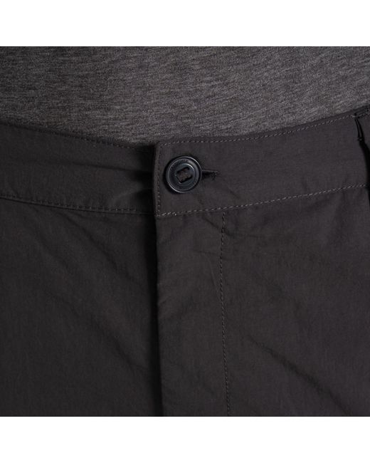 Craghoppers Black Nosilife Iii Quick-Drying Cargo Trail Shorts for men