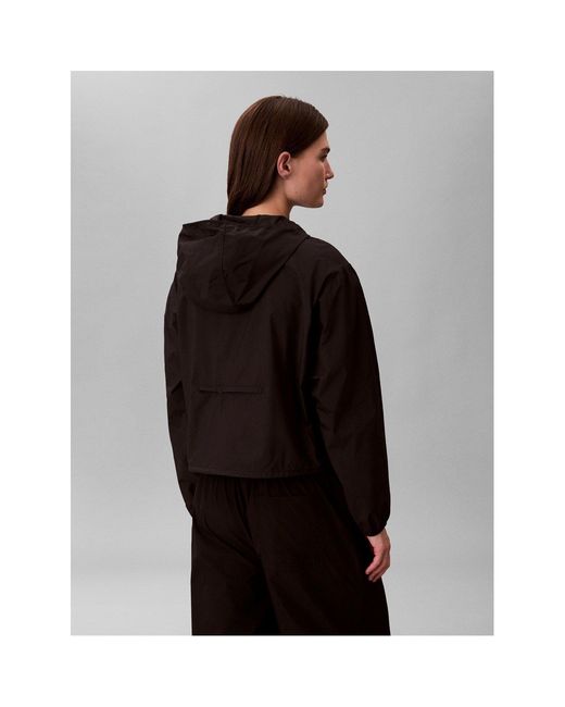 Calvin Klein Black Windbreaker