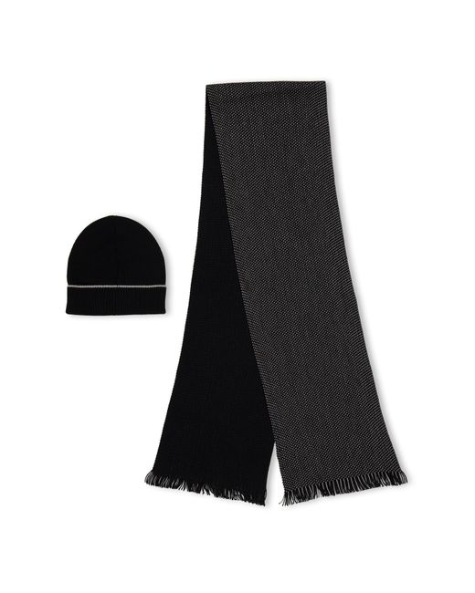 Boss Black Litalo Set Midweight Scarf for men