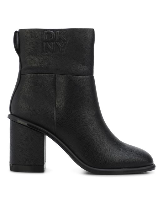 DKNY Black Mandell Heeled Boots