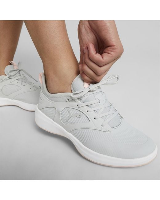 PUMA White Ignite Malibu Wmns Spikeless Golf Shoes