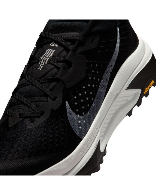 Nike Black Acg Zegama Trail Running Shoes for men