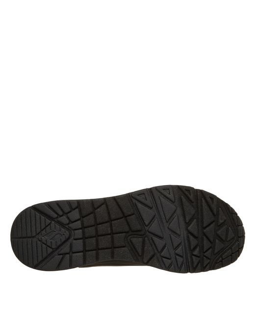 Skechers Black Uno Stand On Air Trainers