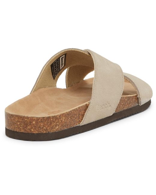 Bench Brown Peel Flat Sandal for men