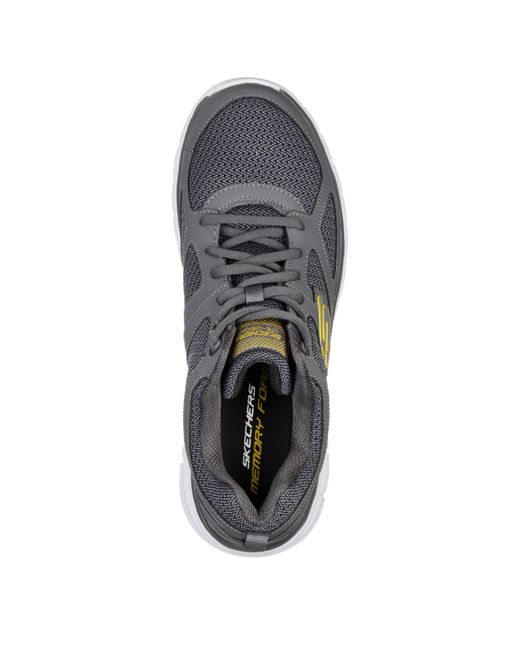 Skechers Blue Flex Burns Agoura Trainers for men