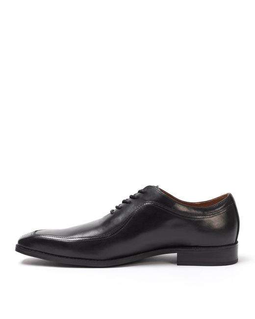GIORGIO Black Leather Oxford Dress Formal Shoes for men