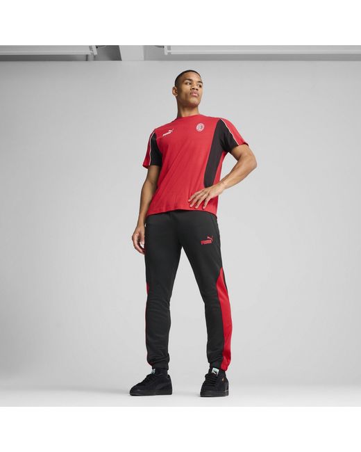 PUMA Red Ac Milan Ftblarchive T-Shirt Adults for men