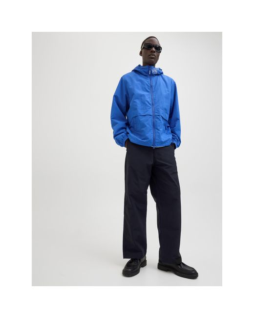 Jack & Jones Blue Owen Chino Trousers for men
