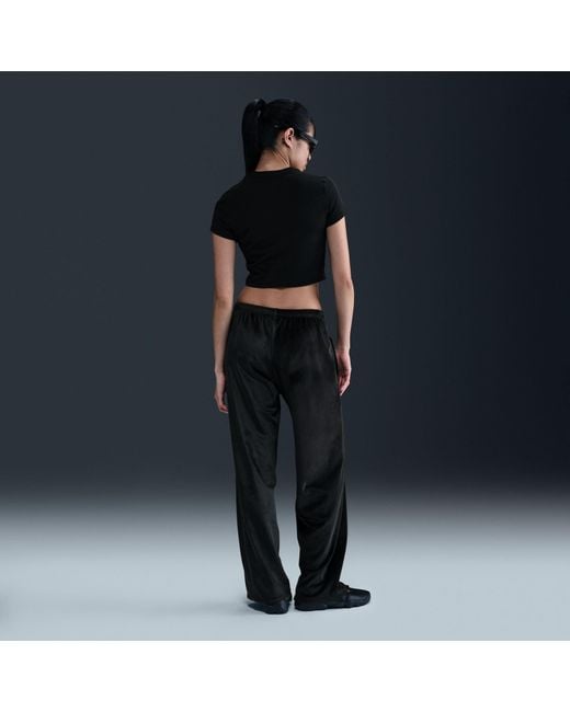 Nike Black Chill Knit Crop