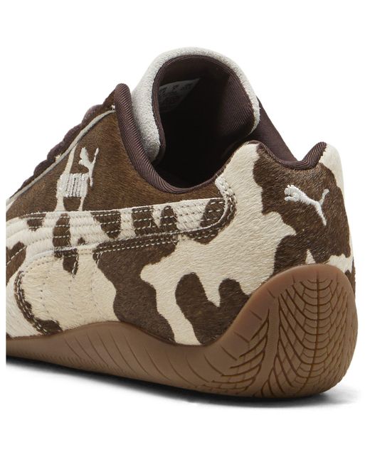 PUMA Brown Speedcat Pony Low-Top Trainers