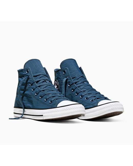 Converse Blue Canvas High-Top Trainers for men