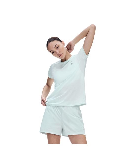 On Shoes Blue Core Short Sleeve Running T-Shirt