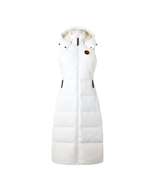 ARCTIC ARMY White Heavyweight Long Gilet