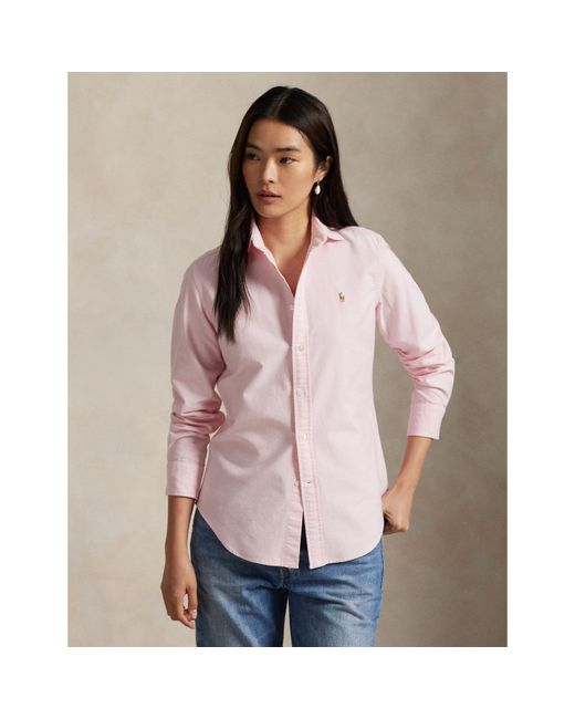 Polo Ralph Lauren Pink Oxford Button-Down Shirt