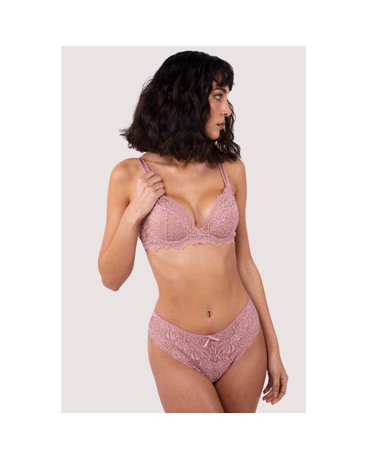 Wolf & Whistle Red Ariana Ash Rose Everyday Bra
