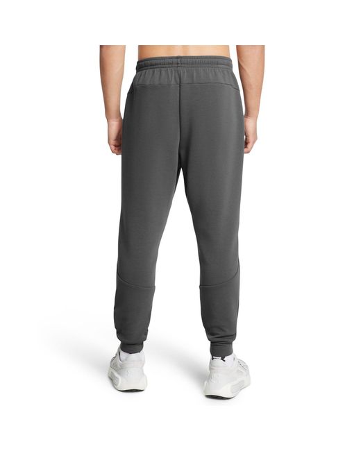 Under Armour Gray Unstoppable Closed Hem Fleece Joggers for men