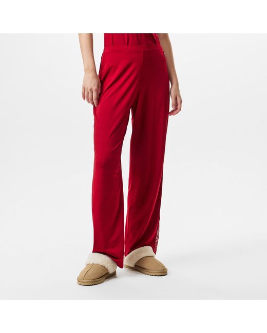 Boss Red Bw Bianca Wl Trousers With Lace Insert, Pyjama Trousers