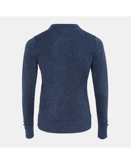 Biba Blue Shimmer Jumper Ld61
