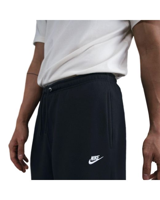 Nike Black Sportswear Club Fleece Pants for men