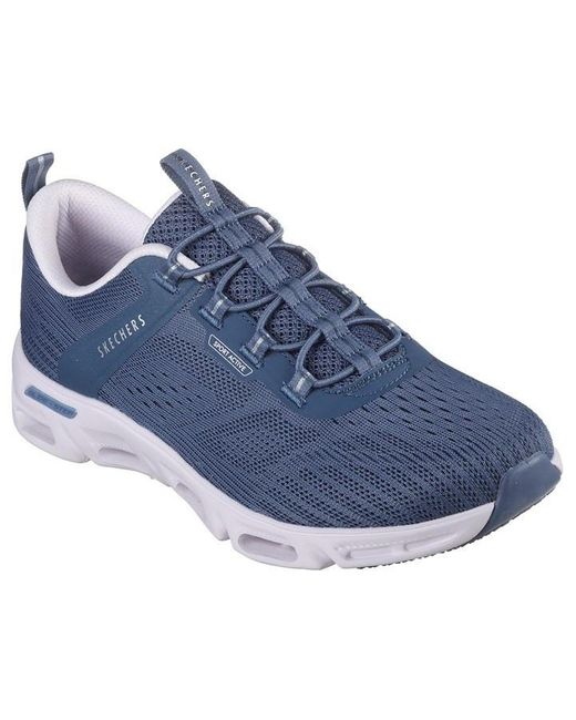 Skechers Blue Engineered Mesh Bungee Slip-on W A Low-top Trainers