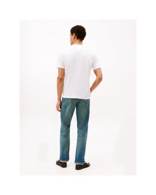 Tommy Hilfiger White Brand Love T-Shirt for men