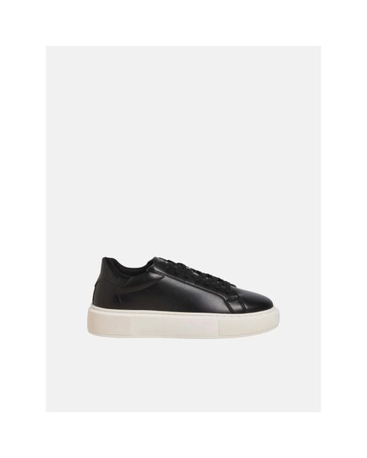 Jack & Jones Black Aspire Cupsole Pu Sneakers for men