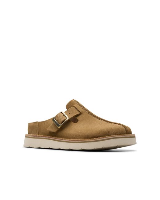 Clarks Brown Solsbury Mule