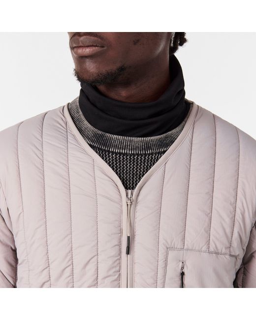 Rains Gray Banja Liner Jacket for men