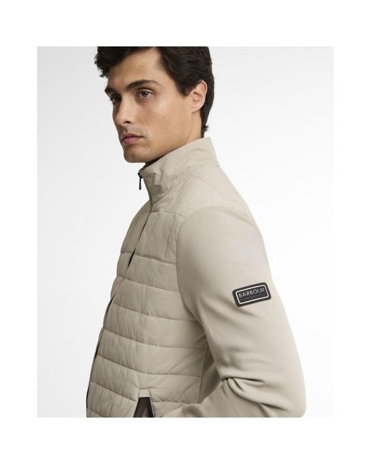 Barbour Gray B.Int Collins Baffle Sn64 for men