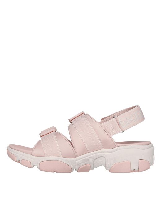 Skechers Pink Flat Sandals