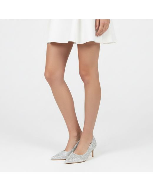 ALDO White Stessy2.0 Stiletto Court Shoes