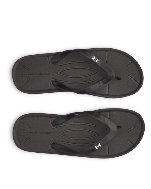 Under Armour Black Pool Sliders for men