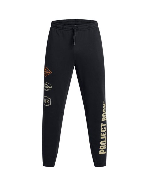 Under Armour Blue Closed Hem Fleece Joggers for men