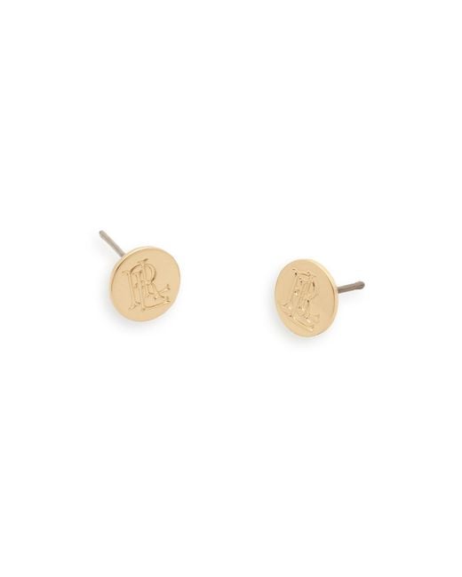 Ralph Lauren Metallic Lauren Ralph Lauren Chain Logo Duo Earrings Set