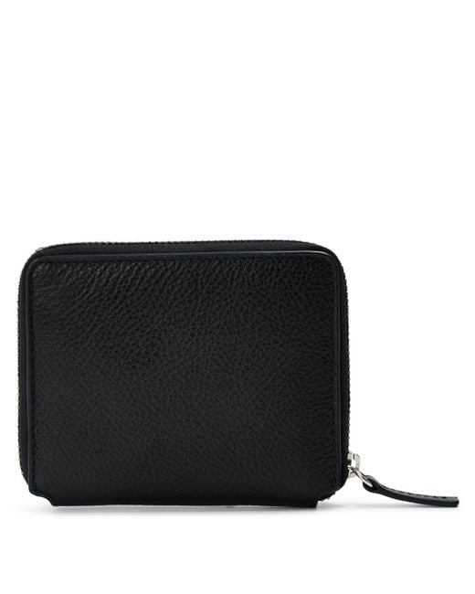 Timberland Black Squared Zipped Billfold Wallet
