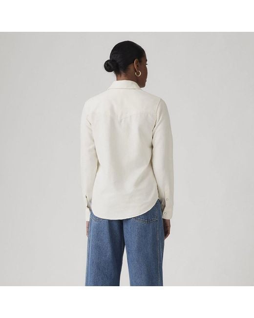 Levi's White Iconic Western