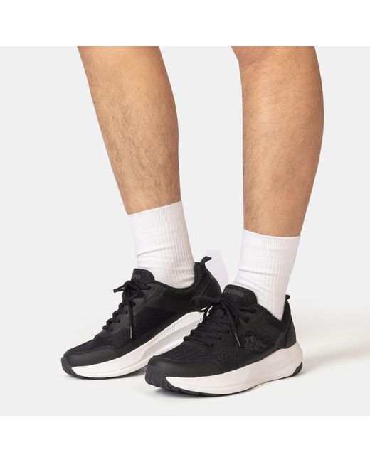 Kappa Black Ripa Trail Trainers for men