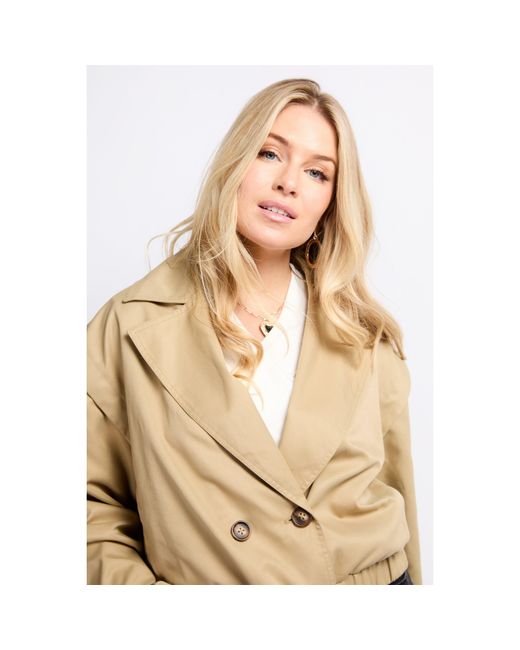 Little Mistress Natural Diamond Quilted Lightweight Quilted Jacket