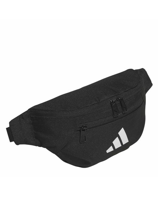Adidas Black Ess Waist Bag for men