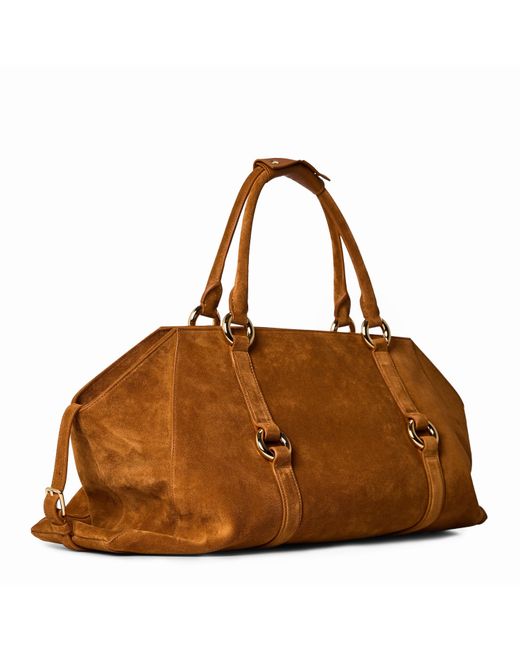 McQueen Brown Adults Alex Farringdon Top Handle Bag