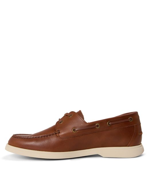 Boss Brown Boat Shoes for men