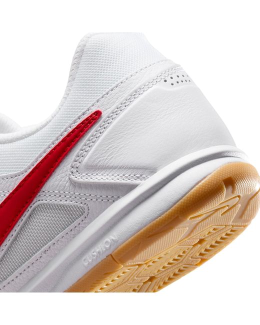 Nike White Gato Low-Top Trainers for men