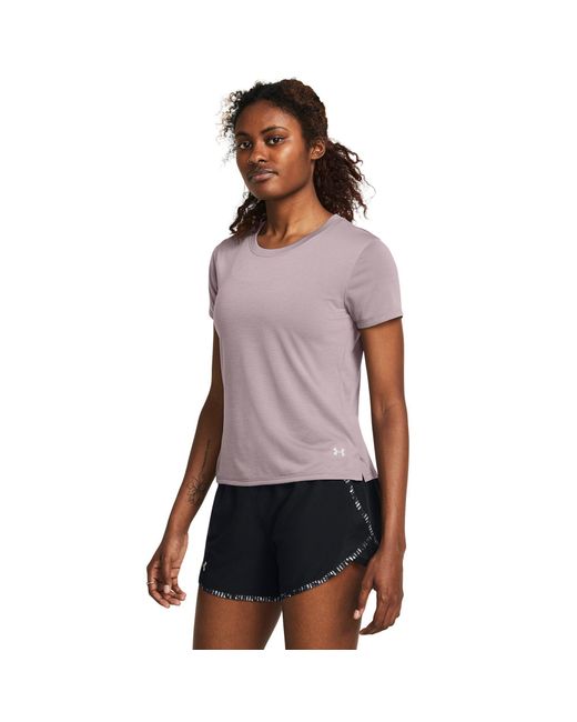 Under Armour Purple Streaker Ss Running Top