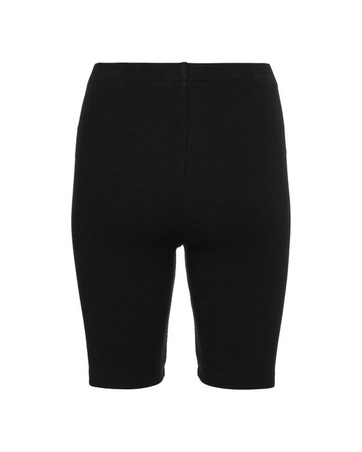 Tommy Hilfiger Black Ribbed Badge Cycling Shorts