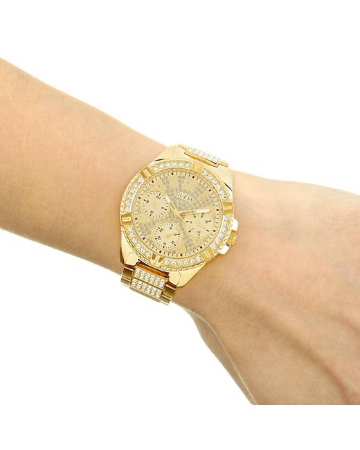 Guess Metallic Lady Frontier Stainless Steel Fashion Analogue Quartz Watch
